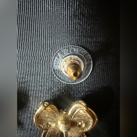 Swarovski Crystal Bow Earrings NEW - Picture 7 of 10